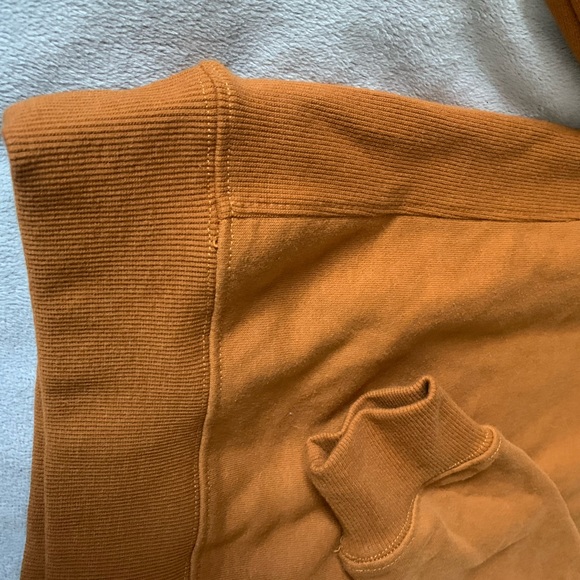 Orange Womens Velvet Heart Sweater - Picture 3 of 4